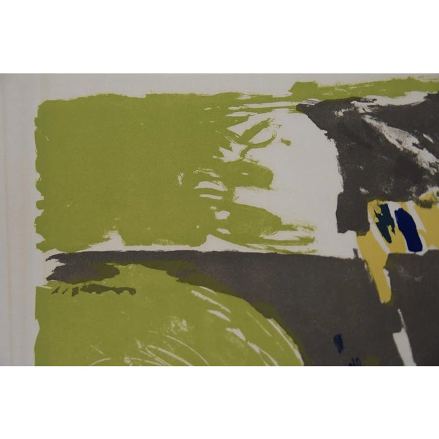 Color Lithograph on Van Gelder Zonen Paper by Jörgen Fogelqvist, 1980s For Sale - Image 6 of 9