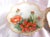 1940s Lot of Three Signed Plates With Orange Flowers For Sale - Image 4 of 6