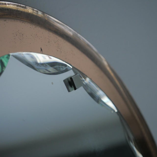 Italian Mirror from Veca, 1970s For Sale - Image 3 of 9