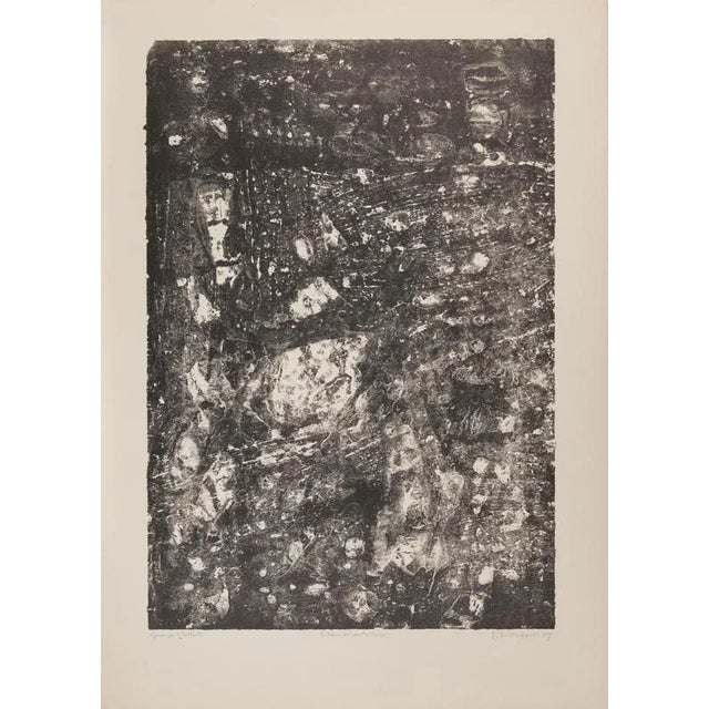 Jean Dubuffet, L'Eau Dévastatrice, Lithograph, 1959 For Sale - Image 6 of 6