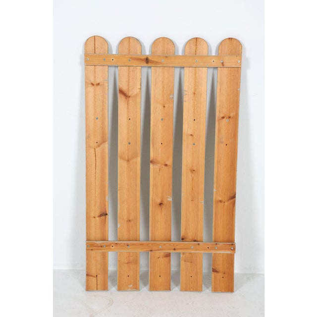 Vintage Painted Wall Rack For Sale - Image 4 of 6