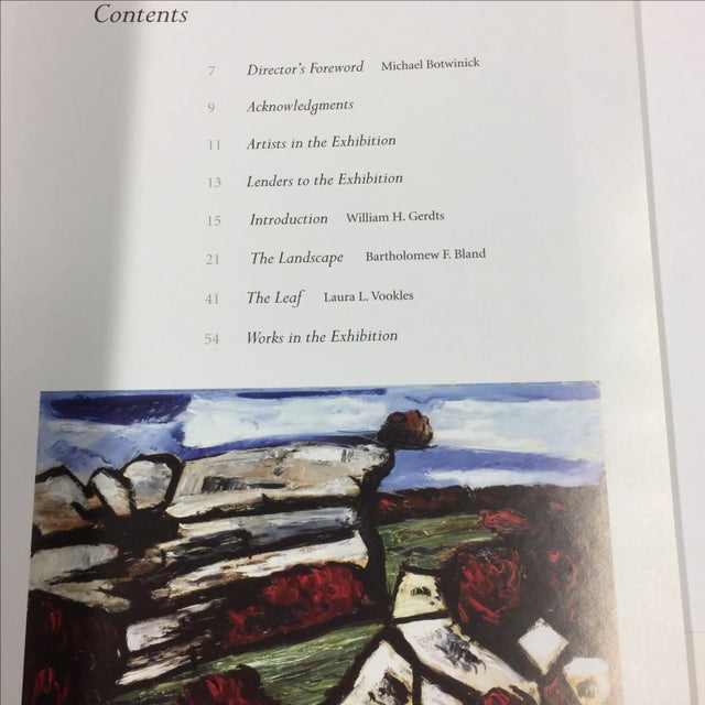 Paintbox Leaves: Cole to Wyeth, Hudson River Museum For Sale - Image 4 of 9