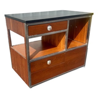 Raymond Loewy for Hill-Rom Vintage Medical Cabinet on Wheels For Sale