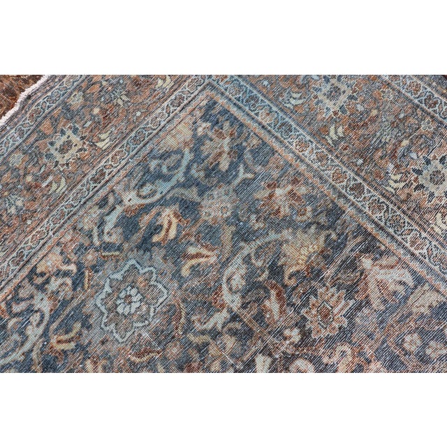 Antique Persian Sultanabad Rug With Detailed Allover Botanical Design8'11 X 12'7 For Sale - Image 18 of 18