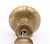 Pair of Vintage 2 In. Raised Concentric Brass Passage Door Knobs For Sale - Image 6 of 6