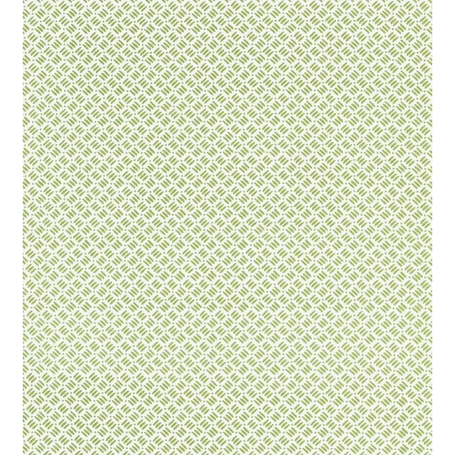 The House of Scalamandré Dash & Dot Print Fabric, Sugar Snap For Sale