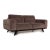 Audacia 2-Seater Sofa in Brown Fabric from Natuzzi For Sale - Image 6 of 11