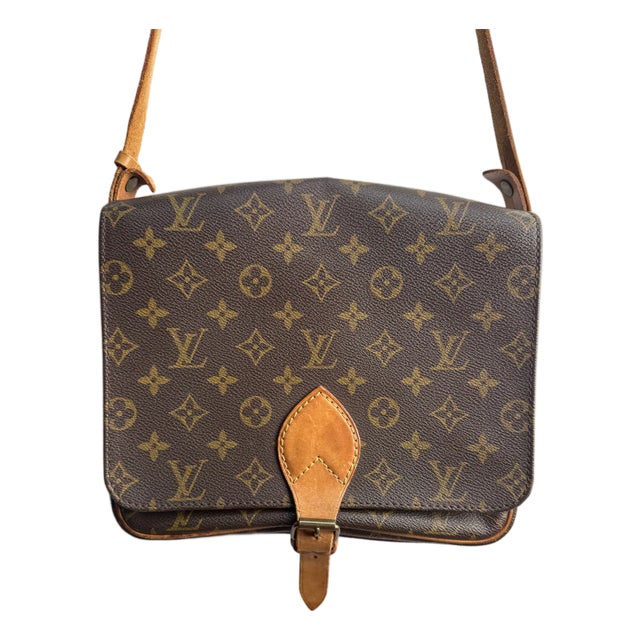 1990s Louis Vuitton Cartouchiere Shoulder Bag For Sale