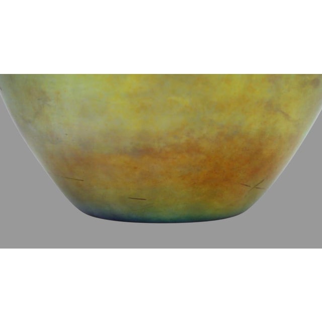Antique Steuben Attr. Aurene Art Glass Vase Iridescent 12.5” Carder Era For Sale - Image 10 of 12