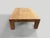 2010s Andrianna Shamaris Minimalist Natural Teak Wood Coffee Table For Sale - Image 5 of 6