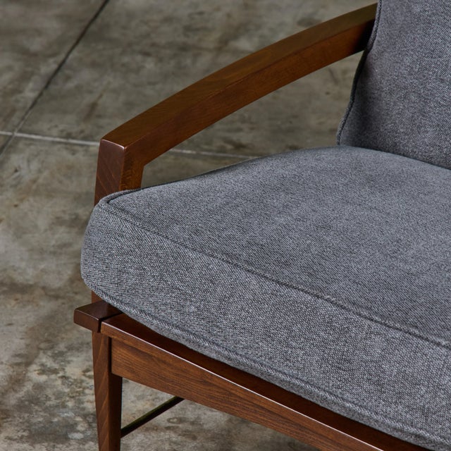 High-Back Lounge Chair by Dan Johnson for Selig For Sale - Image 14 of 17