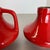 Red-Glaze Fat Lava UFO Vases from Jopeko, Germany, 1970s, Set of 2 For Sale - Image 9 of 18