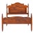 Antique Chippendale Style | Solid Cherry | Three-Quarter (3/4) Bed | Circa Mid-1800s For Sale