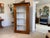 Biedermeier Display Cabinet in Glass and Walnut For Sale - Image 3 of 10