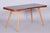 Mid-Century Coffee Table in Beech & Opaxit Glass attributed to Interier Praha, Czech, 1960s For Sale - Image 6 of 9