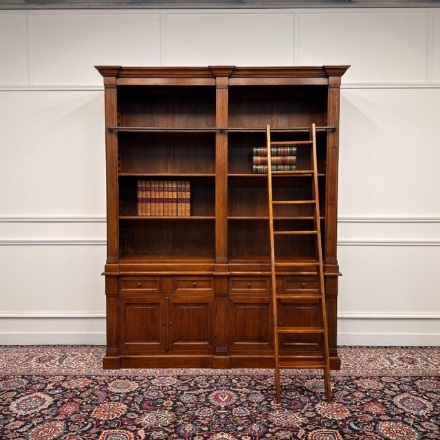 About this Large Classic English Eichholtz Bookcase Classic and Elegant | Bookcases and cabinets of all shapes and sizes!...