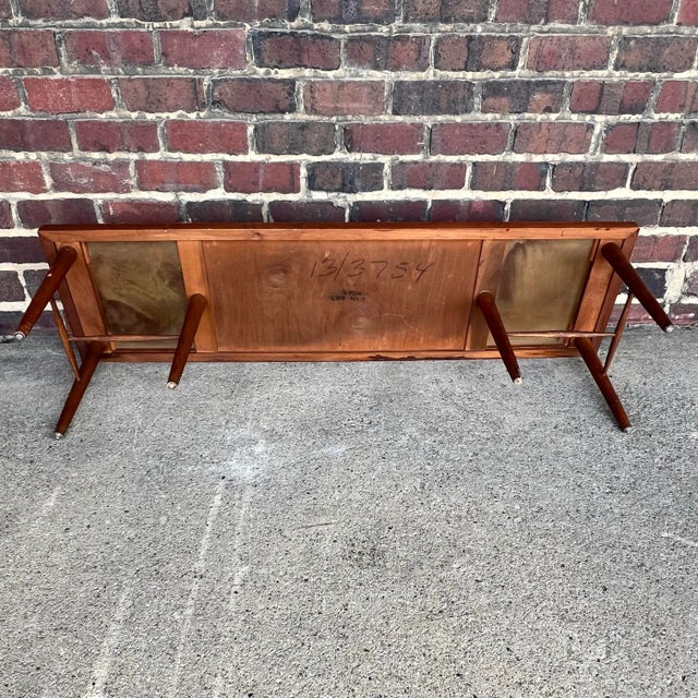 Merton Gershun for American of Martinsville Mid Century Modern Coffee Table For Sale In Cleveland - Image 6 of 12