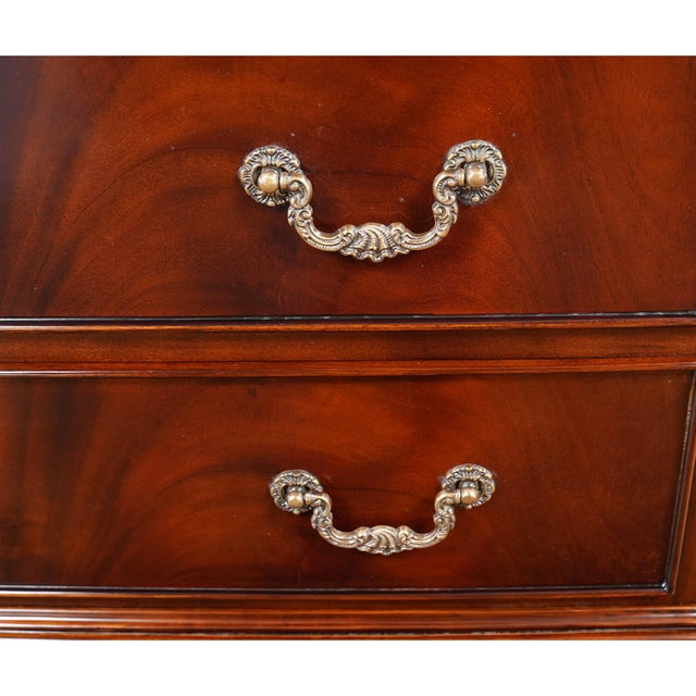 Niagara Furniture Mahogany Chippendale Tall Chest For Sale - Image 6 of 14