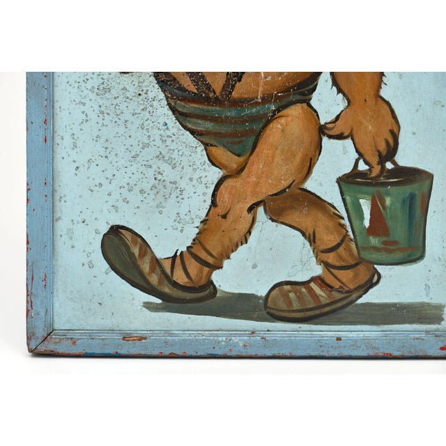 French Vintage Painted Shooting Targets - Set of 3 For Sale - Image 9 of 11