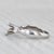 2010s 0.83ctw Diamond Heart Engagement Ring 14k White Gold Size 4.25 For Sale - Image 5 of 8