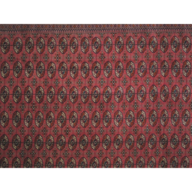 Traditional 1970s Vintage Persian Torkaman Rug - 7′5″ × 11′2″ For Sale - Image 3 of 5