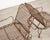 Late 20th Century Pair of Rose Tarlow Twig Iron Garden Lounge Chairs + Ottomans For Sale - Image 5 of 18