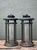 Vintage Wrought Iron Lanterns - A Pair For Sale In West Palm - Image 6 of 12