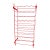 Vintage 1980s Herby 50-Bottle Red Metal Wine Rack, Habitat For Sale