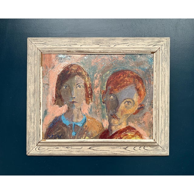 Rune Sigvard, Bortbytlingar, 1960s, Oil on Board, Framed For Sale - Image 18 of 18