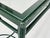 1980s Attributed to Mario Papperzini for Janus Et Cie Green Iron and Glass Console Table For Sale - Image 17 of 18