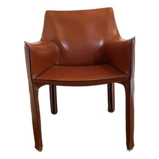 1970s Mario Bellini 413 Cab Armchair for Cassina For Sale