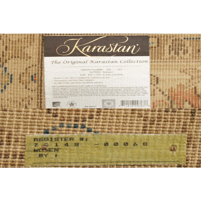 Early 21st Century Karastan 'Eastport' 8' 8 Inch x 10' 6 Inch Wool Area Rug For Sale - Image 11 of 13