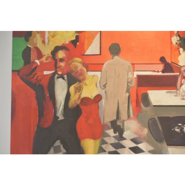 Reinhardt Stangl, Bar Scene (Paris Bar), Printed Around 2000 For Sale - Image 5 of 6