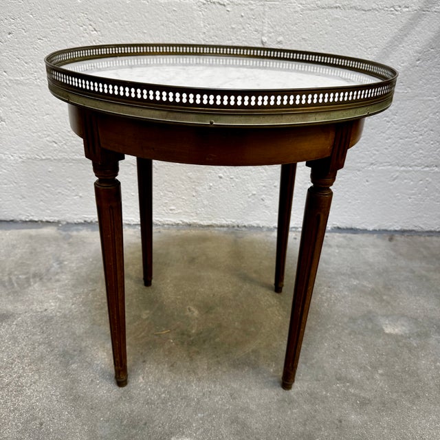 Louis XVI Style Bouillotte Coffee Table, 1920s For Sale - Image 10 of 10