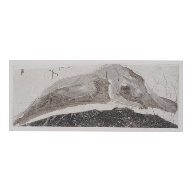 After Auguste Rodin, Nude, Attached to the Rock, Engraving For Sale