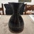 1970s Modern Gray and Black Ceramic Italian Vase by Ceramiche Santambrogio For Sale - Image 9 of 12