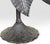 Vintage Brutalist Hollywood Regency Metal Leaf Candlesticks - A Pair For Sale - Image 12 of 13