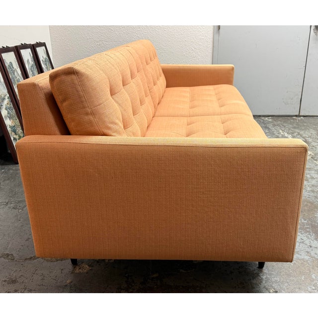 Crate & Barrel Crate & Barrel Petrie Midcentury Sofa For Sale - Image 4 of 12