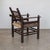 1940s Oak and Woven Lounge Chair by Charles Dudouyt For Sale In Los Angeles - Image 6 of 14