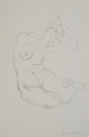 Henri Matisse, Nu au repos, Nude, Lithograph