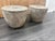 Rh Restoration Hardware Vetro Round Side Table – 21" Diam., Set of 2 For Sale - Image 10 of 18