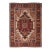 1970s Vintage Milas Handmade Wool Cotton Pink Red Area Rug For Sale
