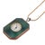 Tiffany and Co. Early 20th Century Tiffany & Co. Edwardian Diamond Guilloche Enamel 18k Gold Watch Pendant Necklace For Sale - Image 4 of 7