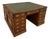 Monumental 19th Century Mahogany Campaign Partner’s Library Desk For Sale