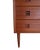 1970s Danish Wide Teak Chest of Drawers with Five Drawers, 1960s For Sale - Image 5 of 17