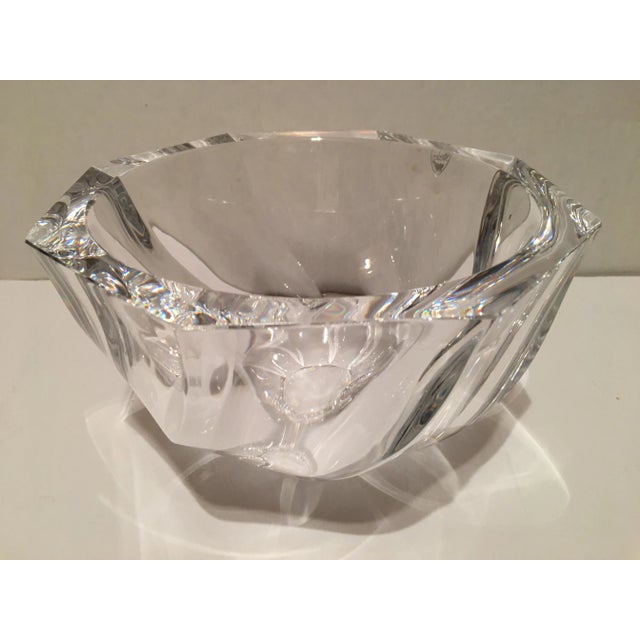 1980s Orrefors “Residence” Crystal Bowl For Sale - Image 5 of 8