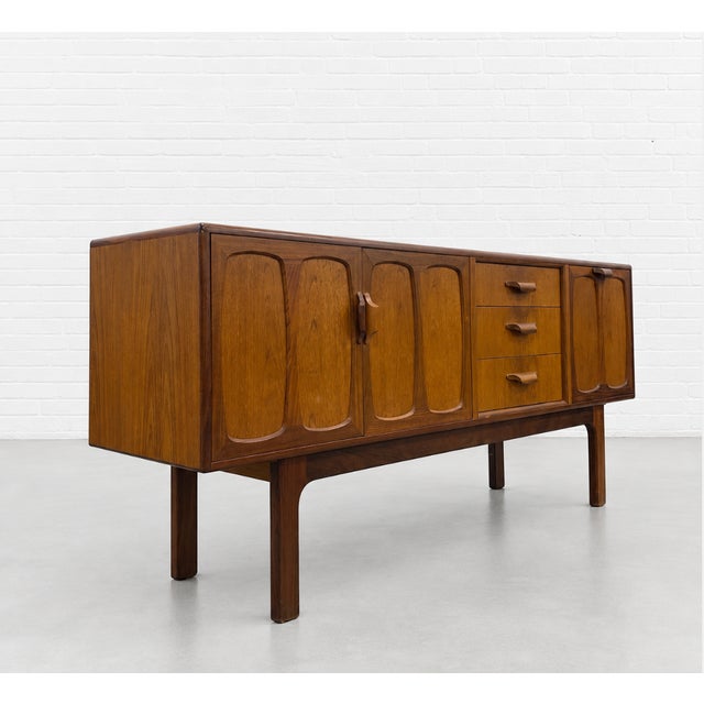 Mid-Century Modern Mid Century Modern Teak Credenza by G-Plan, Made in England, C. 1960’s | Long Sideboard Buffet For Sale - Image 3 of 17