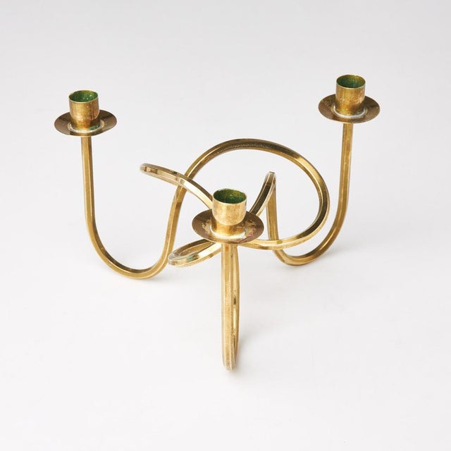 Beautiful candleholder by Josef Frank, designed in 1938 and called The knot of Friendship, designed as a symbol of...