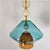 Pair of Petrol Blue Murano Glass Pendants For Sale - Image 10 of 13