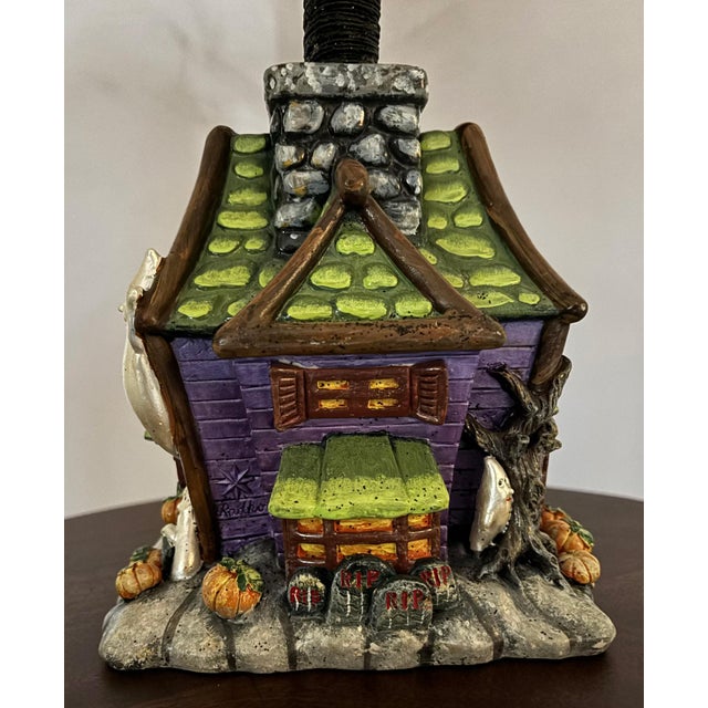 1990s Christopher Radko "Howl Manor" Halloween Ornament Tree For Sale In Chicago - Image 6 of 8